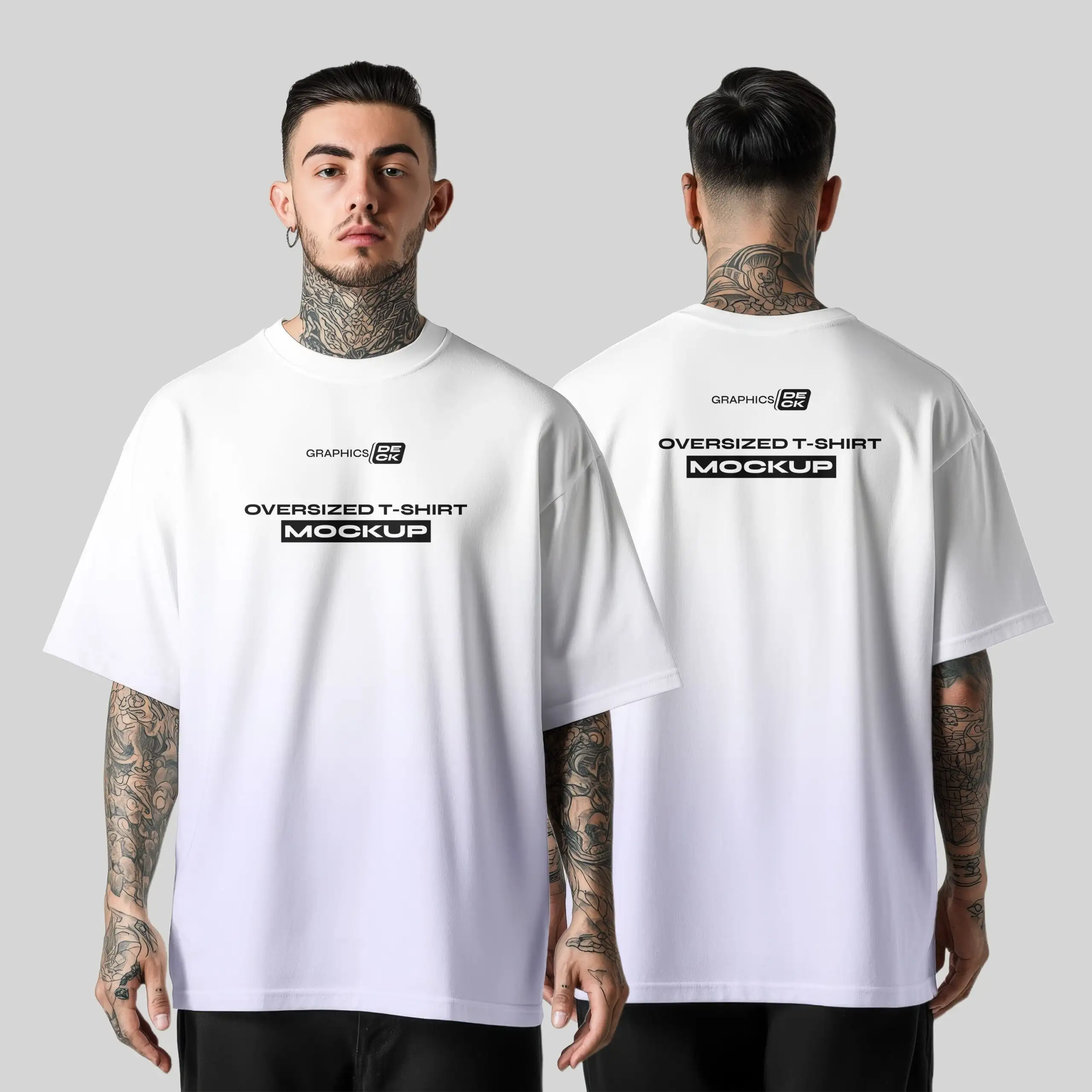 GD-Mockup-Oversize-Tshirt-with-Tattoes-Model-scaled